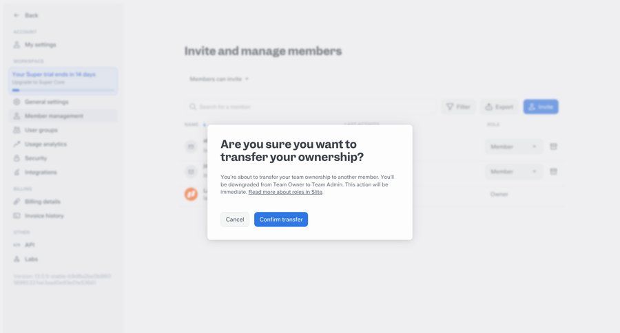 Super
				modal & popover ui page example