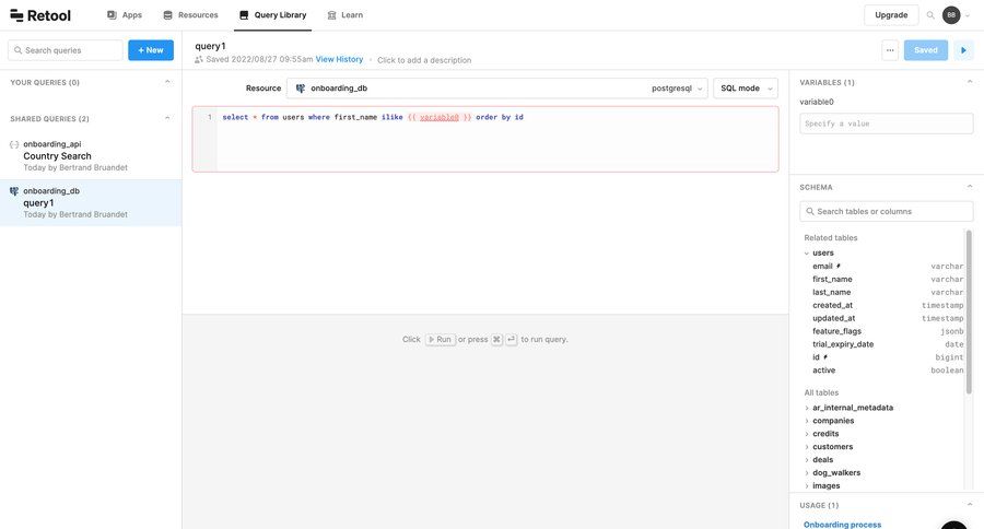 Retool
			 data management editor tree view three-column grid sidebar version history accordion ui page example