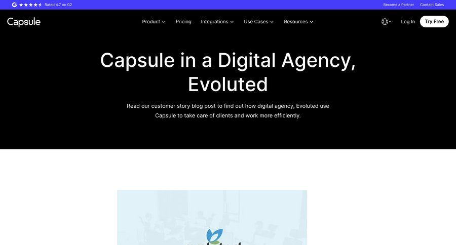 Capsule
				article ui page example