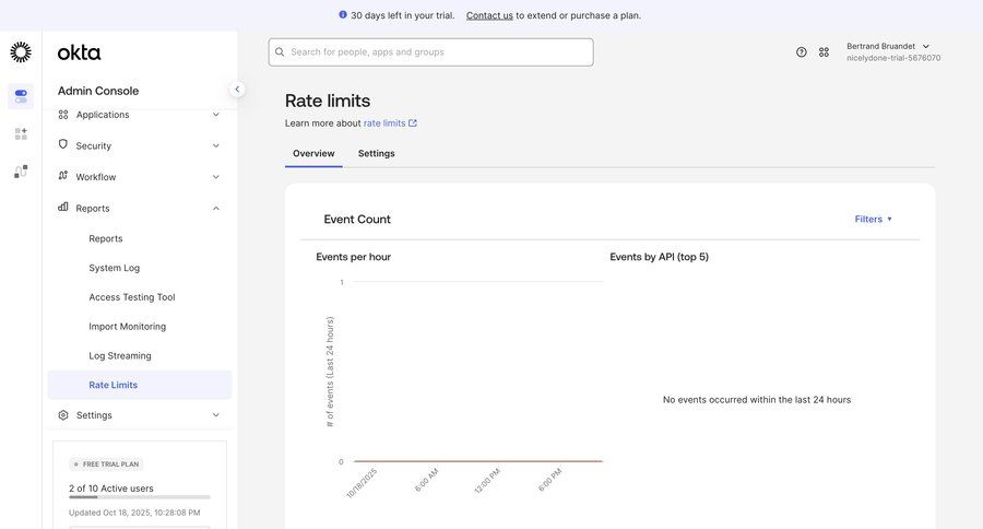 Okta
				settings ui page example