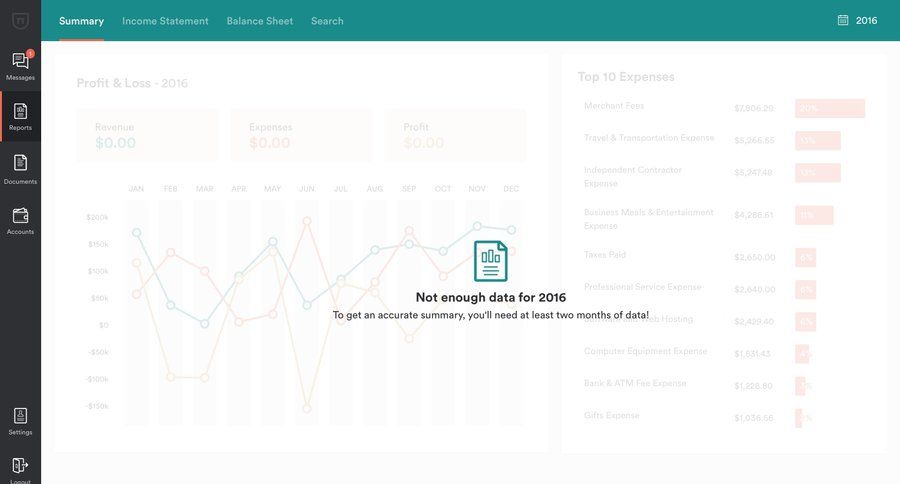 Bench
				empty state page example