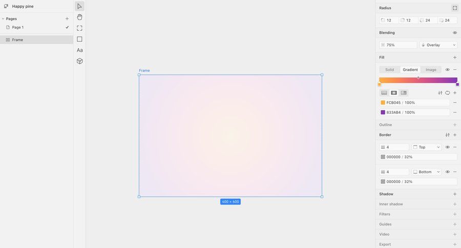 Paper
				settings ui page example