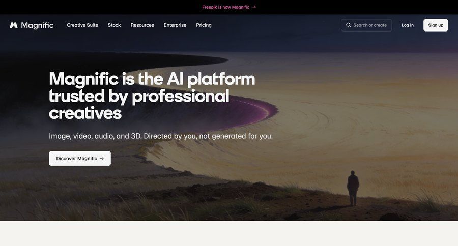 Magnific
				about & company mission ui page example