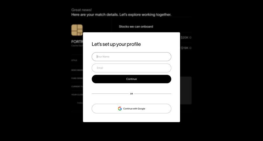 Cache
				profile ui page example