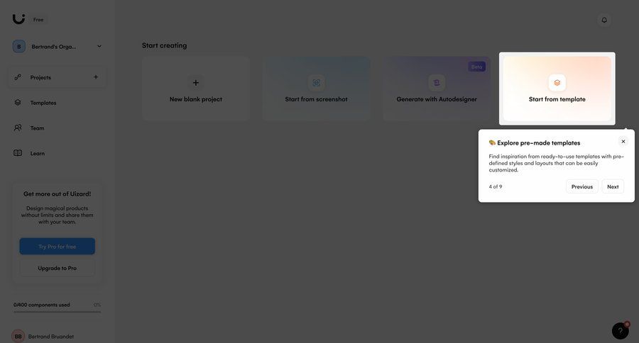 Uizard
			             ux ui design