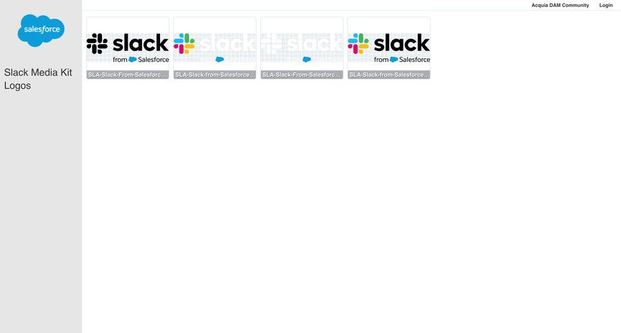 Slack
			gallery image gallery media gallery photo gallery download media assets ui page example