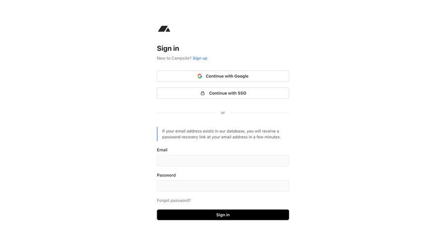 Campsite
			         ux ui design