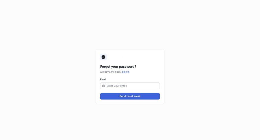 UserJot
			password reset form form authentication ui page example