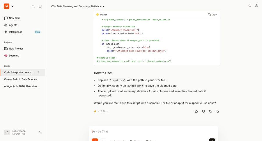 Mistral
				list ui page example