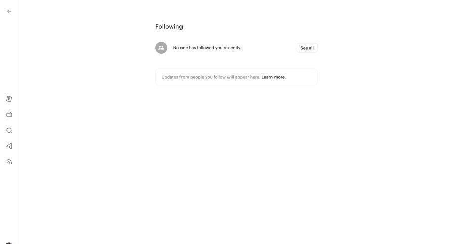 Read.cv
			followers & following onboarding user activity empty state message user profile ui page example