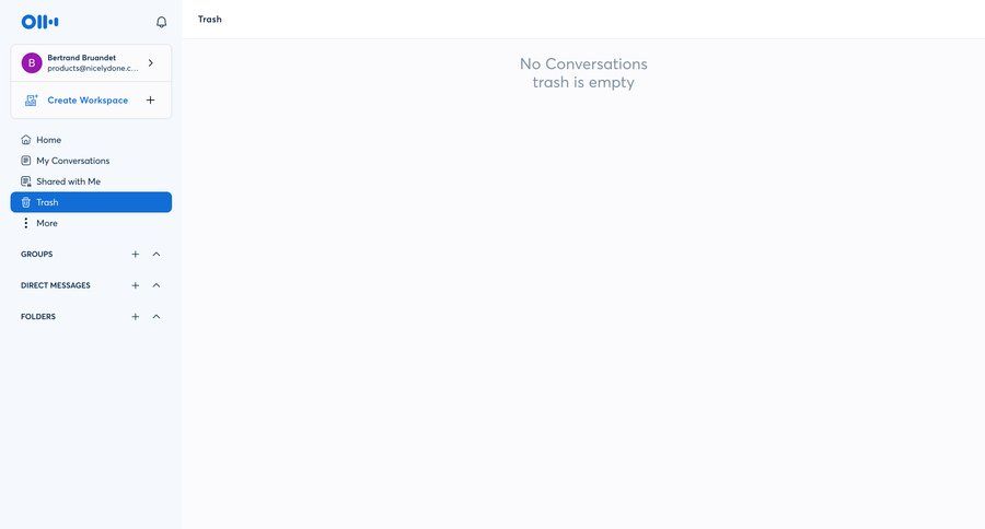 Otter
			empty state collection trash & archive sidebar navigation workspace creation sidebar communication tips junk ui page example