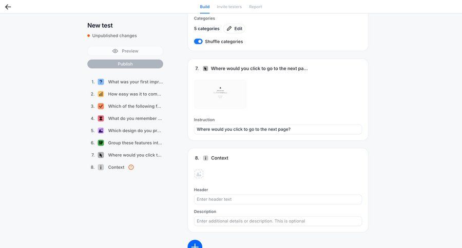 Wynde
			 form user research editor create ui page example
