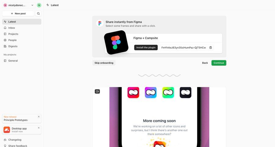 Campsite
			    ux ui design