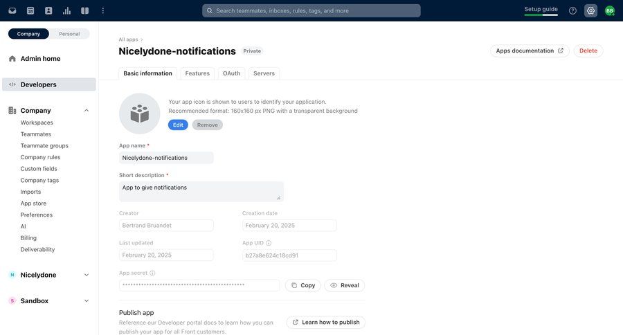 Front
			 configuration settings sidebar navigation form application management sidebar parameters trainings ui page example