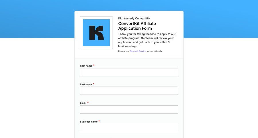 Kit
			partner program & affiliation partners experts marketing website design blog templates affiliate program ui page example