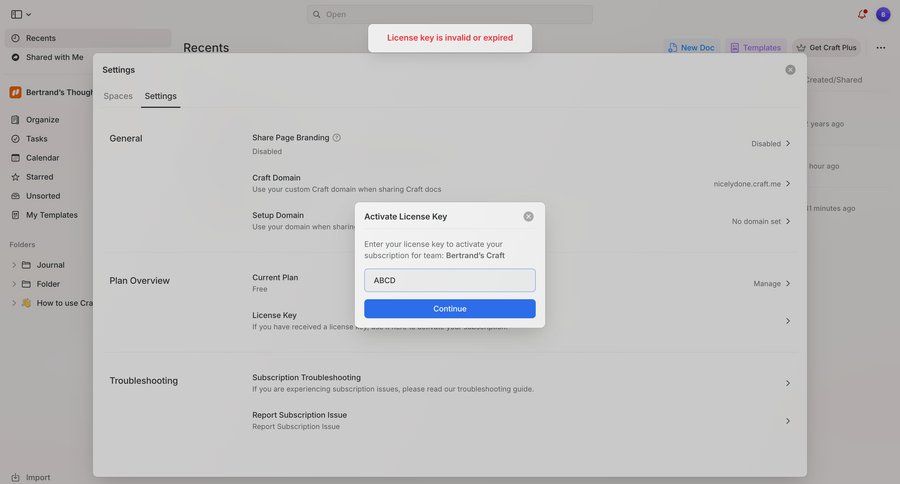 Craft
				settings ui page example