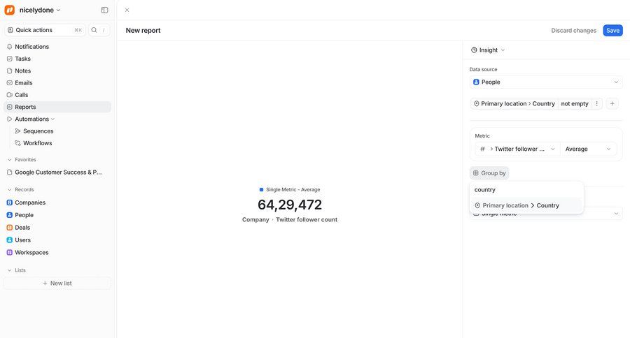 Attio
			 data analytics data visualization ui page example