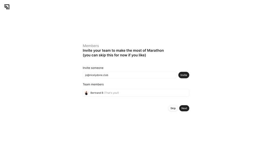 Marathon
			   ux ui design