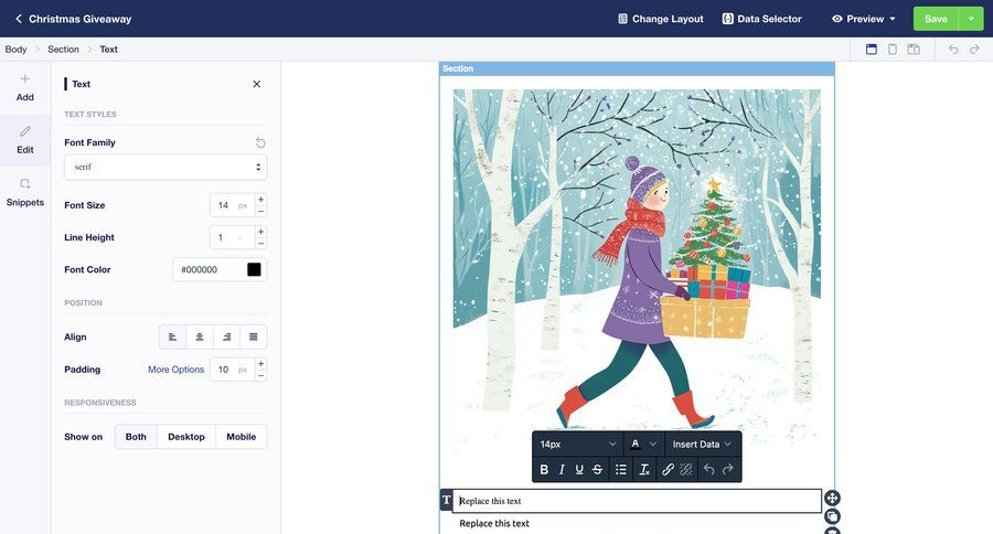 Vero
			 content management e-commerce editor style customization video editor sidebar modern ui page example