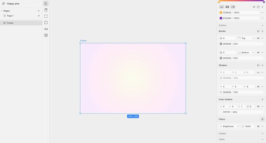 Paper
				settings ui page example