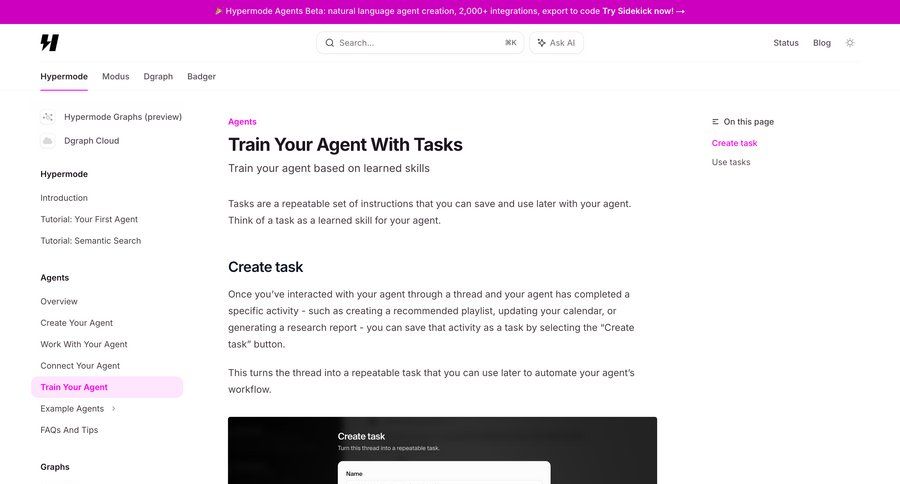 Hypermode
				create ui page example