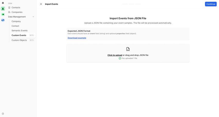 Bird
			 data import ui page example