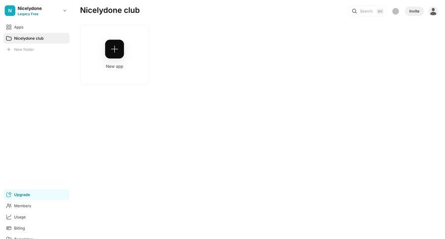 Glide
			 dashboard sidebar navigation account settings folder management minimalist design application management content hierarchy sidebar navigation bar ui page example