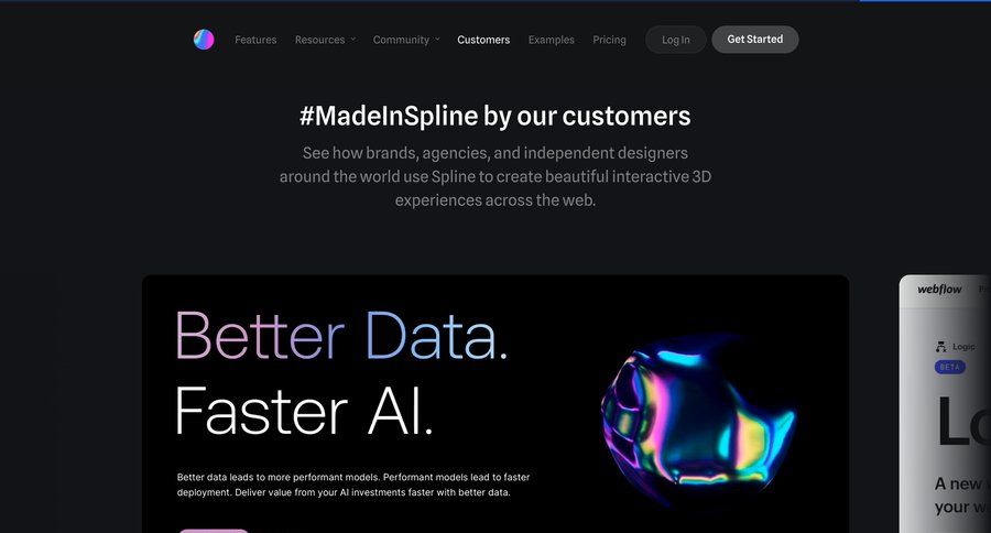 Spline
			     ux ui design