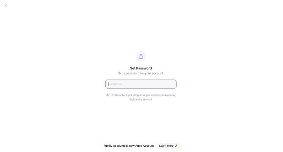 Family
			home password reset account settings minimalist design ui page example