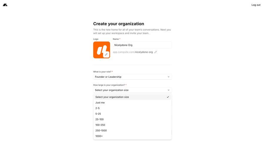 Campsite
				create page example