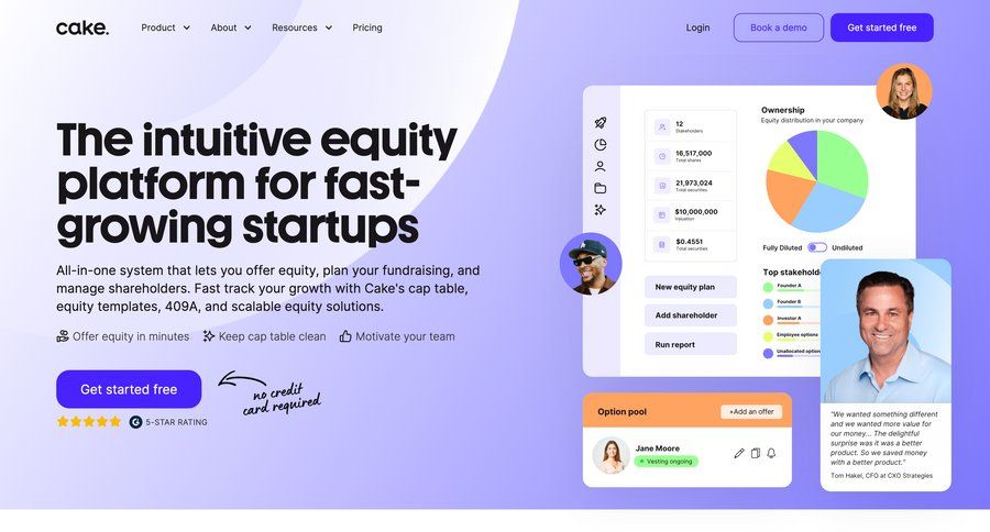 Cake
				testimonials ui page example