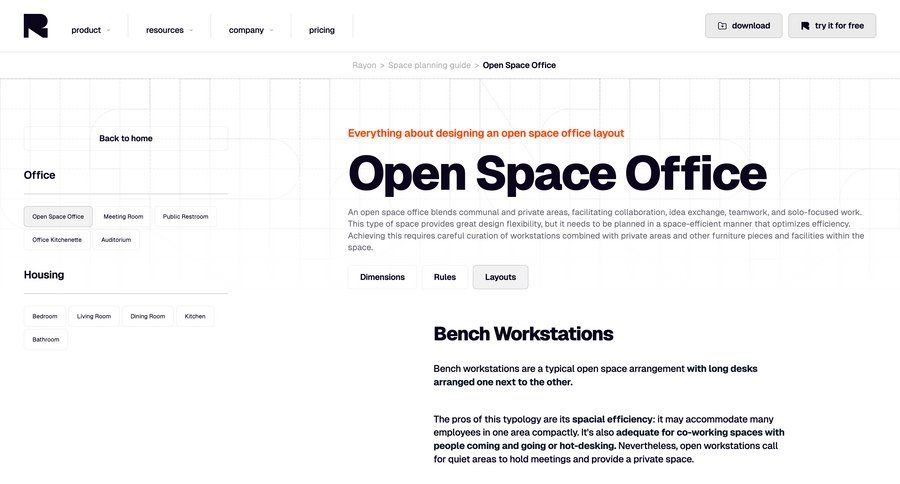 Rayon
			 call to action information page detail view info view product packages alternatives payment page ui page example