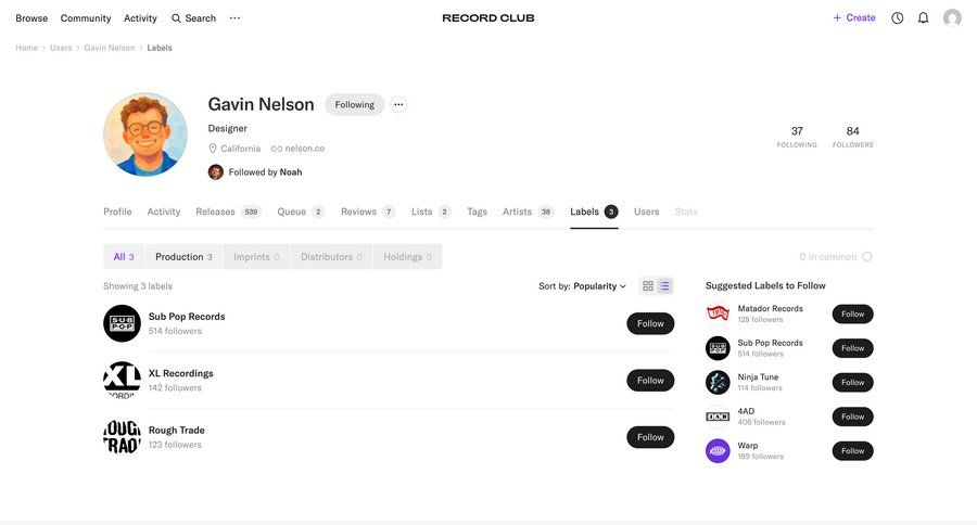 Record club
			 user data call recording user profile user user termination profile page search suggestions suggestion ui page example