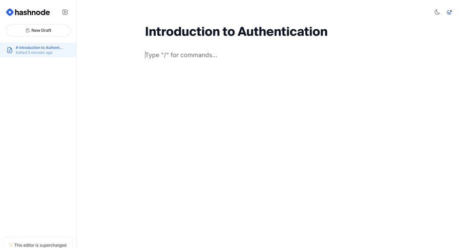 Hashnode
			 content management editor document editing document management document list wysiwyg sidebar message markdown editor ui page example
