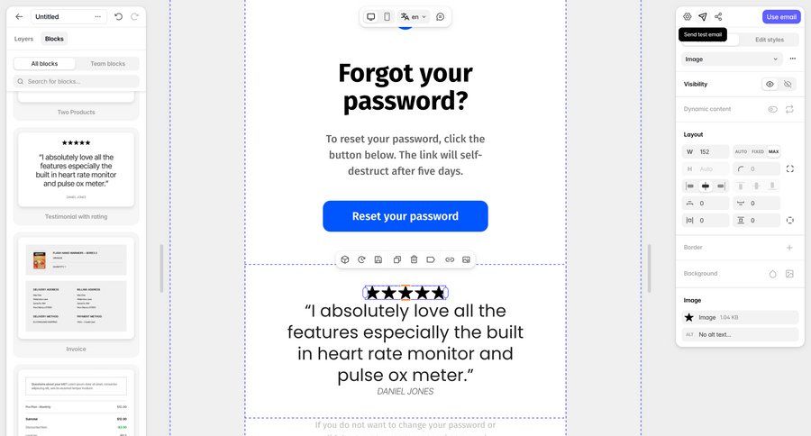 Tabular
			 e-commerce form editor design drag and drop template customization content blocks ui page example