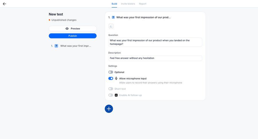Wynde
			settings create content editor form form user research create ui page example