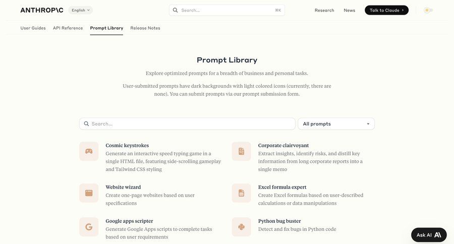 Anthropic
			 artificial intelligence grid scenario editor doc documentation docs search bar search suggestions suggestion news feed ui page example