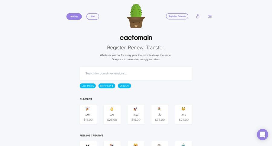 Cactomain
				create page example