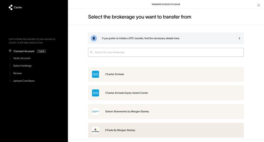Cache
				list ui page example