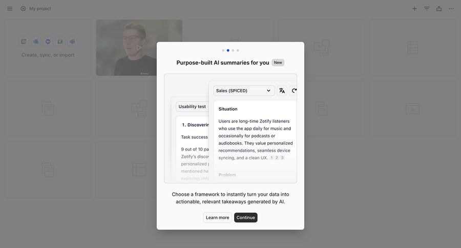 Dovetail
				create ui page example