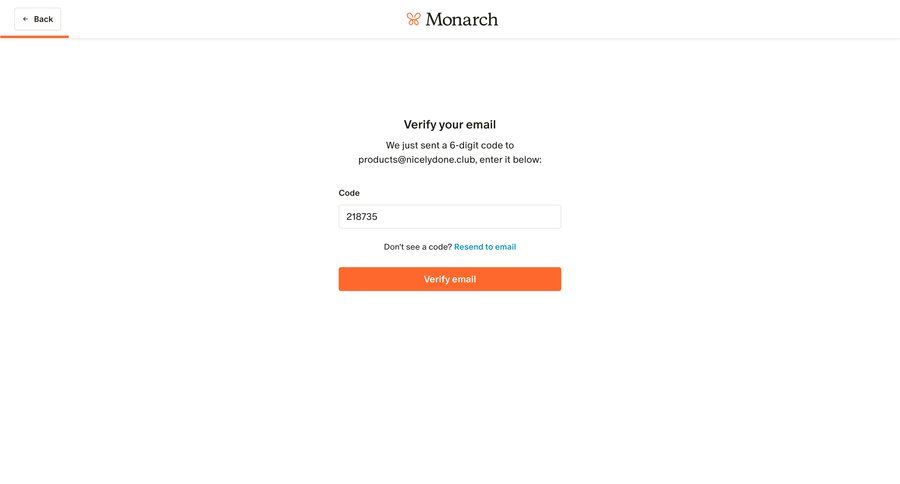 Monarch
			            ux ui design