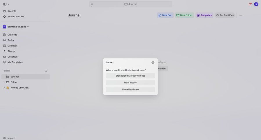 Craft
				import ui page example