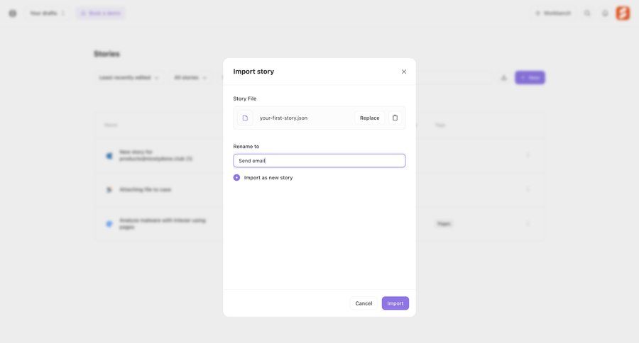 Tines
			 content management form import data file upload file management wizard data import import file import tool import wizard upload file importing data file picker ui page example