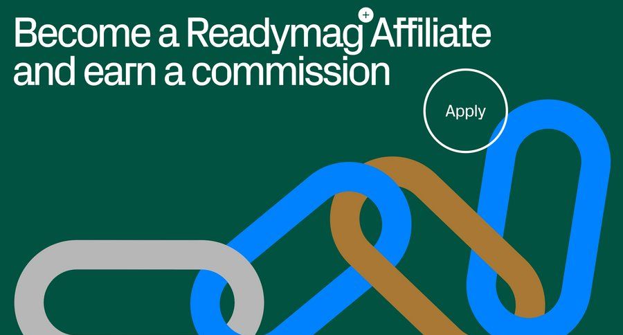 Readymag
			referral & invite your friends payment method accordion affiliate program ui page example