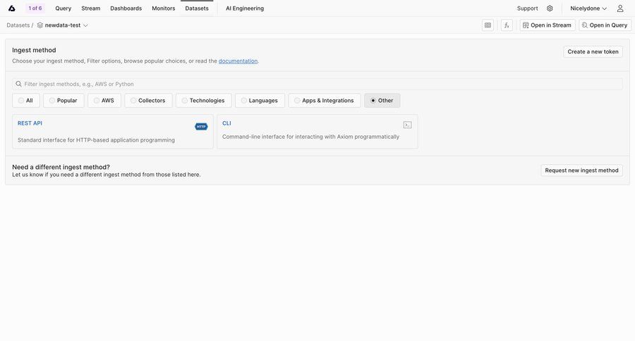 Axiom
				settings ui page example