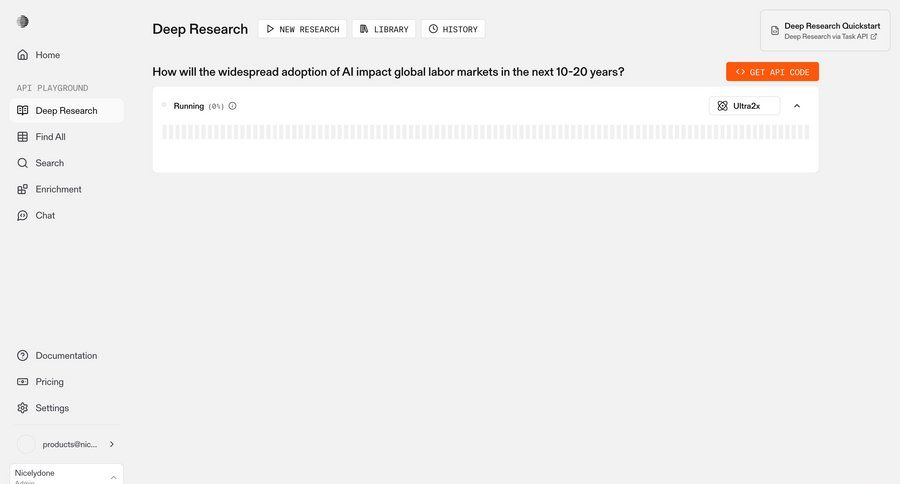 Parallel
			settings create form dashboard artificial intelligence sidebar ui page example