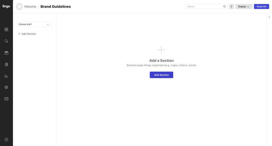 Lingo
			 sidebar navigation sidebar create menu documentation ui page example
