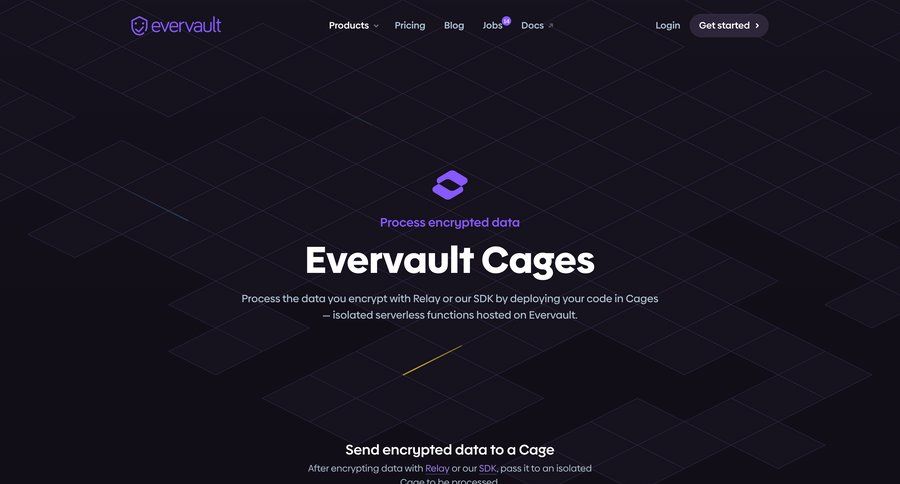 Evervault
			 api security ui page example