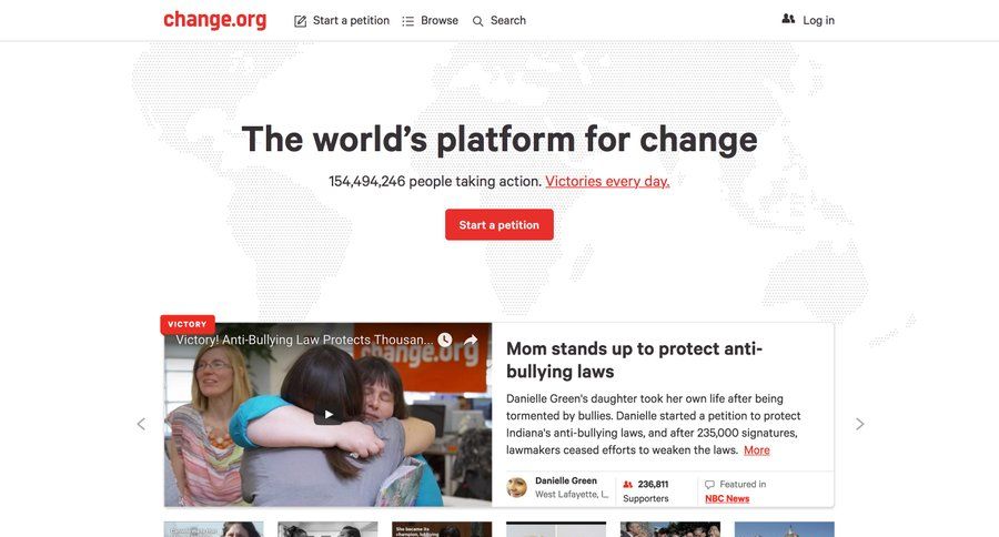 Change
				 page example