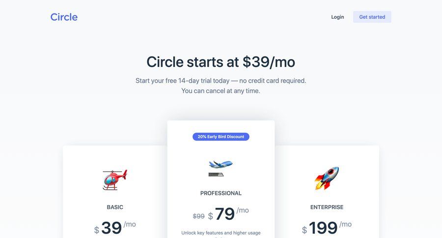 Circle
			   ux ui design